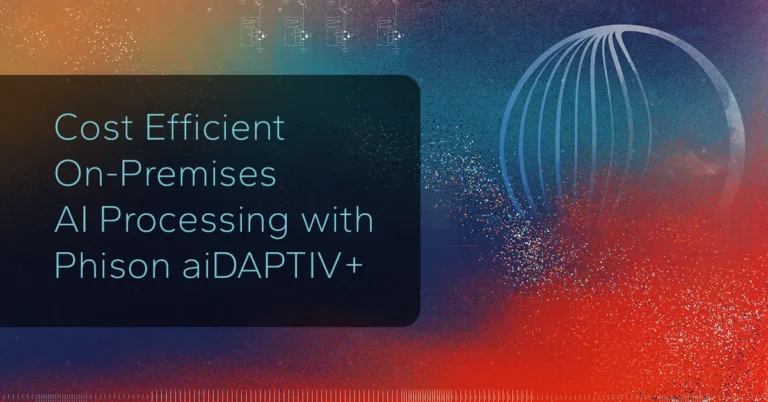 Cost Efficient On-Premises AI Processing with Phison aiDAPTIV+