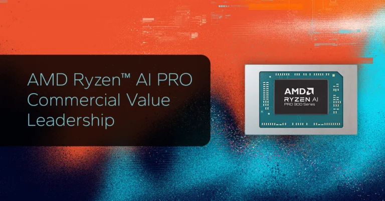 AMD Ryzen™ AI PRO Commercial Value Leadership