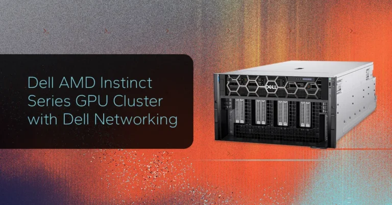 Dell AMD Instinct Series GPU Cluster with Dell Networking