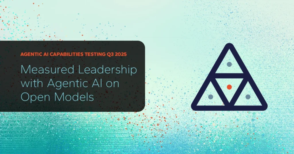 Measured Leadership with Agentic AI on Open Models