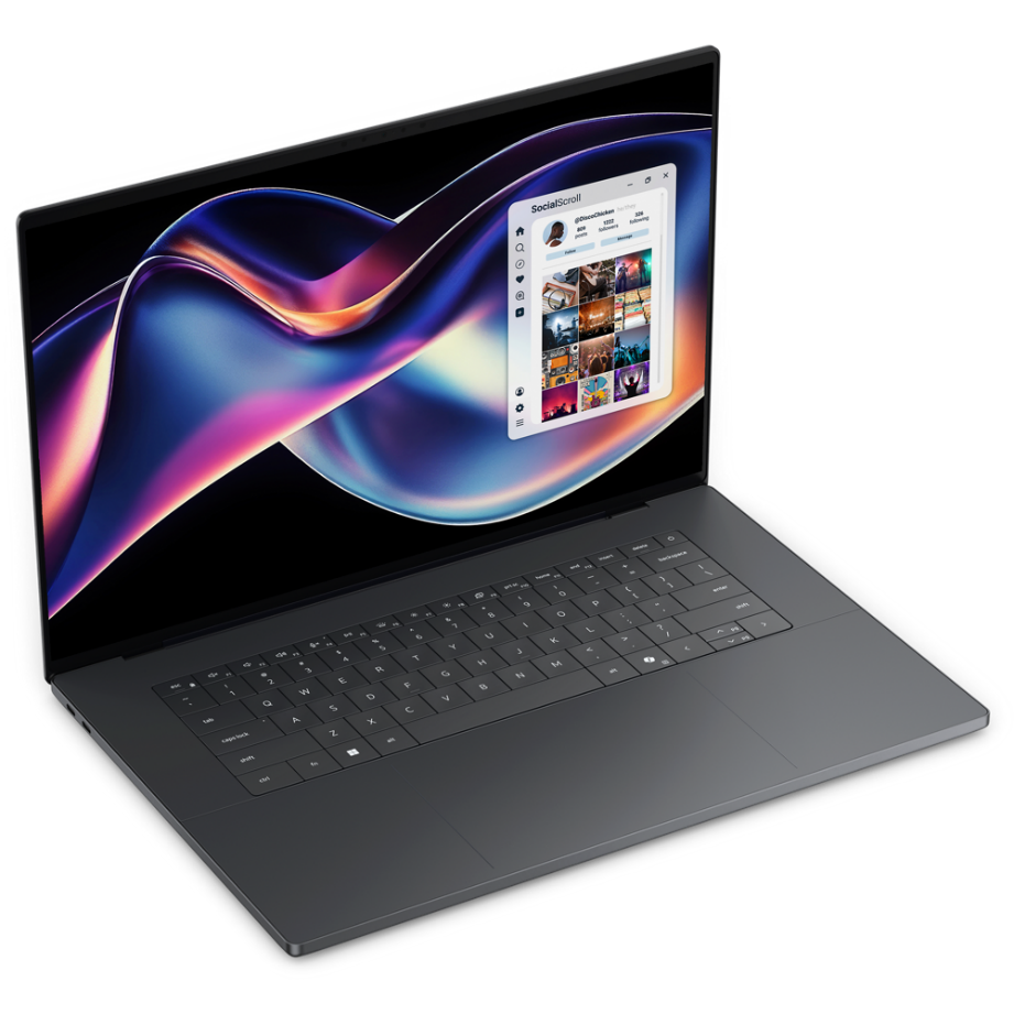 Dell XPS 16 - Angle View
