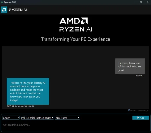 RyzenAI GAIA