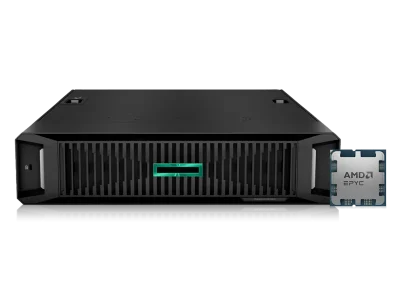 HPE ProLiant DL145 Gen11 server powered by the AMD EPYC™ 8124P processor